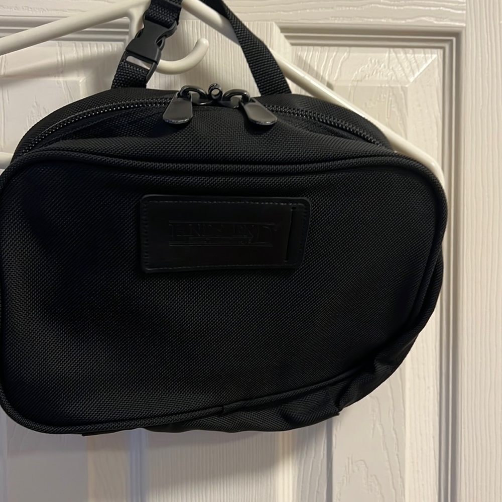 Hanging travel toiletry bag